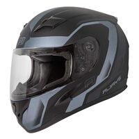 Rjays Grid Matte Black/Grey Helmet