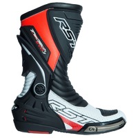 RST TracTech Evo III CE Fluro Red Sport Boots