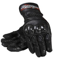 RST Ventek Leather Black Gloves