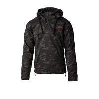 RST Loadout 1/4 Zip Reinforced Navy Camo Textile Hoodie Jacket