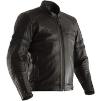 RST IOM TT Hillberry Leather Jacket Black