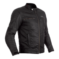 RST Brixton Wax Black Textile Jacket