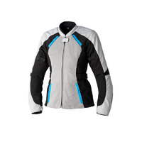 RST Ava Vented CE Silver/Black/Blue Womens Textile Jacket