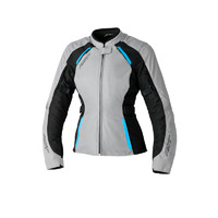 RST Ava CE WP Silver/Black/Blue Womens Textile Jacket