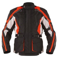 RST Rallye Textile Jacket Black/Fluro Red