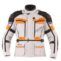 RST Adventure III Textile Jacket Silver/Orange