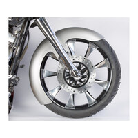 Russ Wernimont Designs RWD-50137 5-1/2" wide/Straight Cut LS-2 Front Fender for Touring 14-Up w/21" Front Wheel