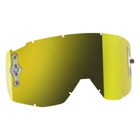 Scott Replacement Single Yellow Chrome AFC Works Lens for Hustle/Tyrant/Split Goggles