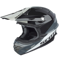 Scott 350 Pro Trophy Helmet Black/White
