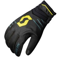 Scott 350 Insulated Black/Green Gloves