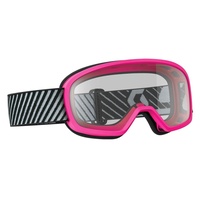 Scott Buzz MX Goggles Pink w/Clear Lens