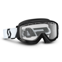 Scott Split OTG Enduro Goggles Black/White w/Clear Works Lens