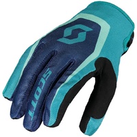 Scott 350 Dirt Gloves Blue/Blue