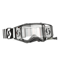 Scott Prospect WFS Goggles Racing Black/White w/Clear Works Lens