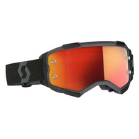 Scott Fury Goggles Chrome Orange Lens Black