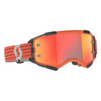 Scott Fury Goggles Orange/Grey w/Orange Chrome Works Lens