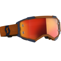 Scott Fury Goggles Grey/Orange w/Orange Chrome Works Lens