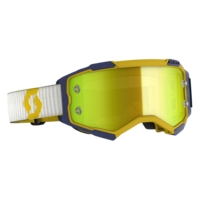 Scott Fury Goggles Yellow/Blue w/Yellow Chrome Works Lens