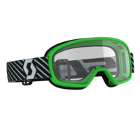 Scott Buzz MX Junior Goggles Green w/Clear Single Lens