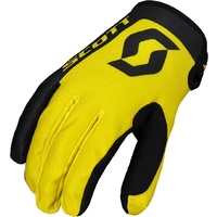 Scott 350 Race Grey/Yellow Kids Gloves