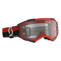 Scott Fury Goggles Red/Black w/Clear Works Lens