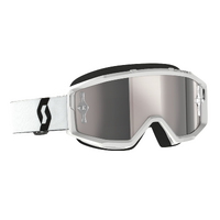 Scott Primal Goggles White w/Silver Chrome Works Lens