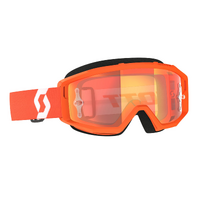 Scott Primal Goggles Orange/White w/Orange Chrome Works Lens