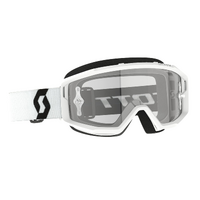 Scott Primal Clear Goggles White w/Clear Works Lens