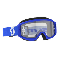 Scott Primal Clear Goggles Blue/White w/Clear Works Lens