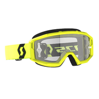Scott Primal Clear Goggles Yellow/Black w/Clear Works Lens