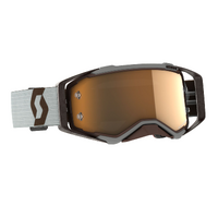 Scott Prospect Amplifier Goggles Grey/Brown w/Gold Chrome Works Lens
