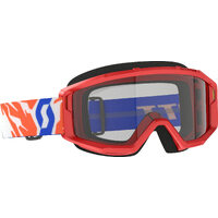 Scott Primal Youth Goggles Red w/Clear Lens