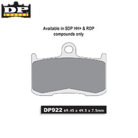 DP Brakes SDP922 HH+ Performance Brake Pads