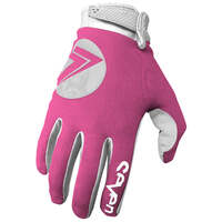 Seven Annex 7 Dot Pink Youth Gloves