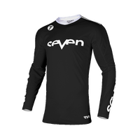 Seven Rival Staple Black Youth Jersey