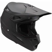 Answer 2022 AR1 Solid Matte Black Youth Helmet