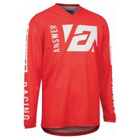 Answer 2022 Syncron Merge Youth Jersey Answer Red/White