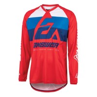 Answer 2023 Syncron CC Red/White/Blue Youth Jersey