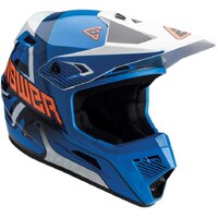 Answer 2023 AR1 Vendetta Blue/White/Hyper Orange Helmet