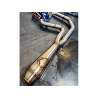 SP Concepts SPC-1-001 LaneSplitter 2-1 Exhaust Stainless Steel for Softail 18-Up Non-240 Rear Tyre Models