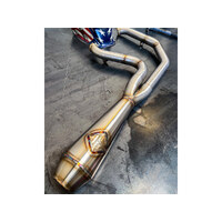 SP Concepts SPC-3-001 LaneSplitter 2-1 Exhaust Stainless Steel for Dyna 06-17
