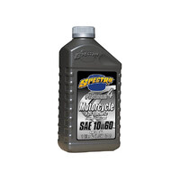 Spectro Performance Oil SPE-L.SP416 Platinum 4 Full Synthetic Engine Oil 10w60 1 Liter Bottle for Indian Water Cooled Models