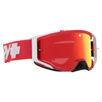 Spy Optic Foundation MX Goggle Checkers Red w/HD Clear Lens