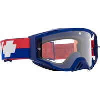 Spy Optic Foundation MX Goggle Bolt USA w/HD Clear Lens