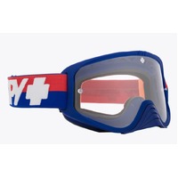 Spy Optic Woot MX Goggles Bolt USA w/HD Clear Lens