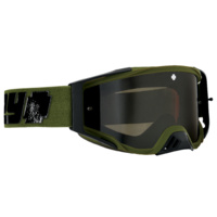 Spy Optic Foundation MX Goggle Plus Reverb Olive w/HD Smoke Lens