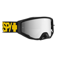 Spy Optic Foundation Plus MX Goggles Speedway Matte Black w/HD Smoke Platinum Spectra Mirror & HD Clear Lens
