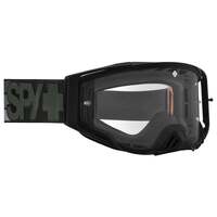 Spy Optic Foundation MX Goggles Speedway Matte Smoke w/HD Clear Lens