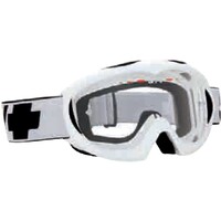 Spy Optic Targa Mini MX Goggle White w/Clear Anti-Fog Lens