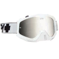 Spy Optic Klutch MX Goggle White w/Smoke/Silver Mirror Lens